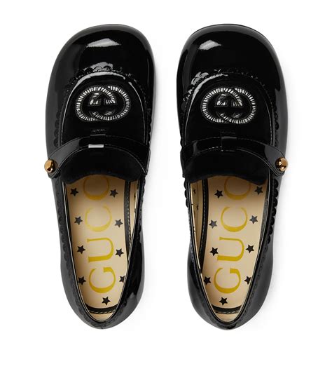 gucci patent leather slippers|Gucci patent loafers.